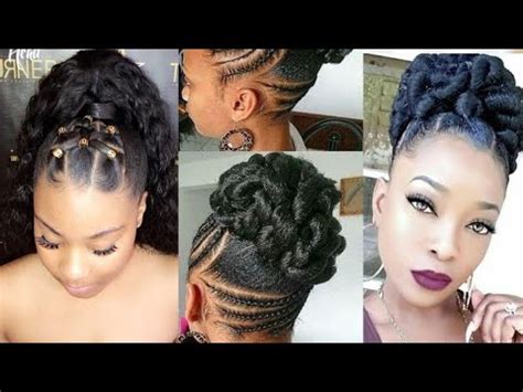 Trending packing gel styles black updos | african hairstyles. 2020 Packing Gel Styles|Ponytail Styles 4 Cute Ladies|2020 ...