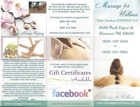New Brochures Massage Dds North Oxford