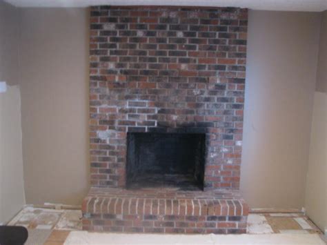 This was the look we lived with for 10 years. Brick Fireplace Before And After | HomeDesignPictures
