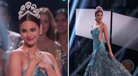 Watch Catriona Gray Takes Final Walk As Miss Universe Pushcomph