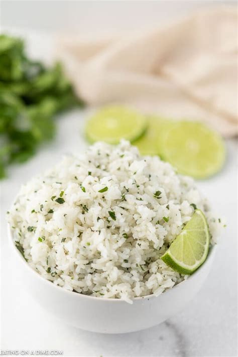 Cilantro Lime Rice Recipe Quick And Easy Cilantro Lime Rice