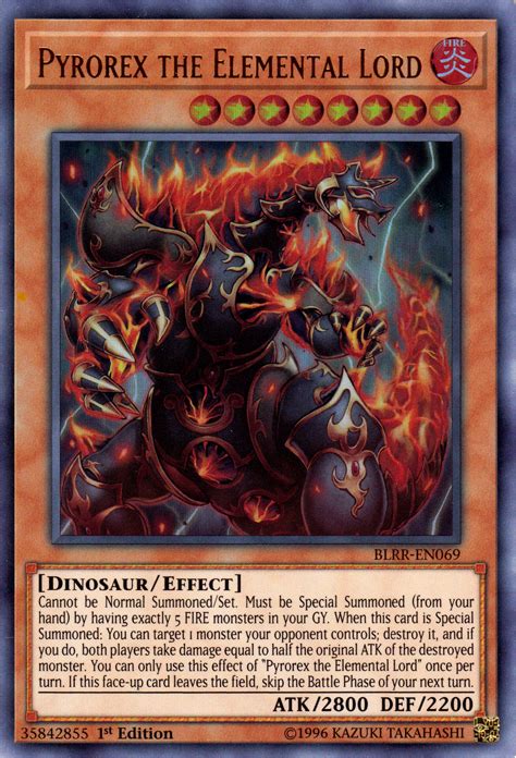 Pyrorex The Elemental Lord Yu Gi Oh Wiki Fandom