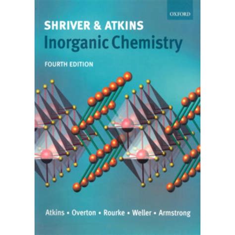 Shriver And Atkins Inorganic Chemistry 4th Ed Em Promoção Na Americanas