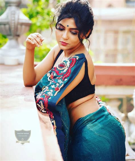 Sexy And Hot Saree Wear Indian Model
