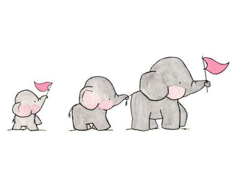 Baby Elephant Drawing Tumblr Drawing Artisan Cute Drawings