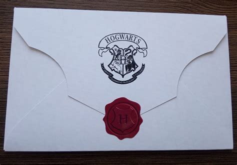 Hogwarts Envelope Printable - Printable Word Searches