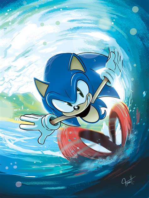 Sonic The Hedgehog Anime Drawings