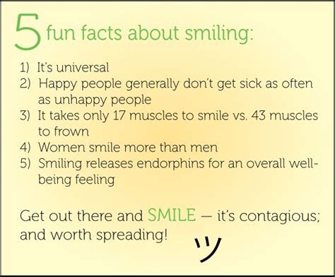 5 Fun Facts About Smiling Fun Facts Funny Thoughts Cool Words