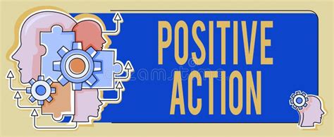 Text Caption Presenting Positive Action Word For Doing Good Attitude