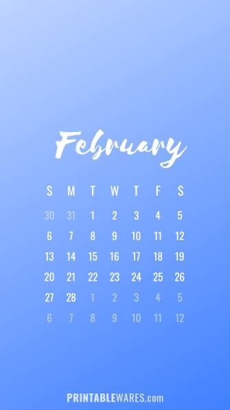 Aesthetic Calendar Wallpapers 12 Cool Iphone Backgrounds February 2022