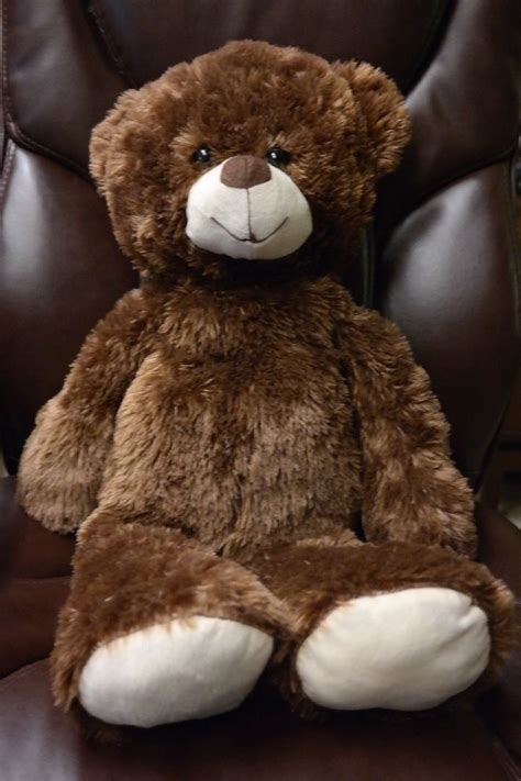 Introduce kids to art, shapes, & colors with funny friends' whimsical & adorable faces Goffa International 30" Brown Stuffed Plush Bear Super ...