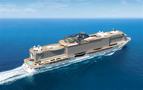 Msc Seaview Cruise Ship Floated Out In Italy Talking Cruise