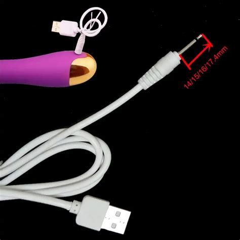 Vatine Voor Oplaadbare Toys Dc Vibrator Cable Cord Usb Voeding Lader Usb Oplaadkabel Sex