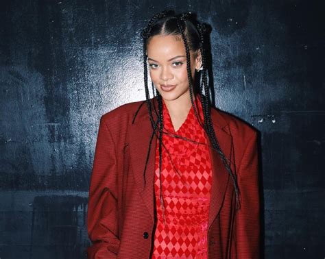 Rihanna Wears All Red To Attend Aap Rockys Complexcon Concert Snobette