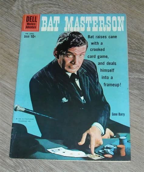 Couverture Photo Bat Masterson 2 Dell Comics Février 1960 Tv Western