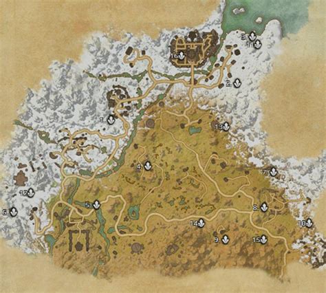 Skyrim Eastmarch Map