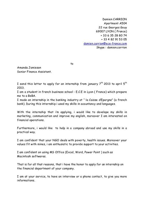 I'm sorry, i didn't want to make you cry. Presentation Lettre De Motivation En Anglais - Lettre Modele