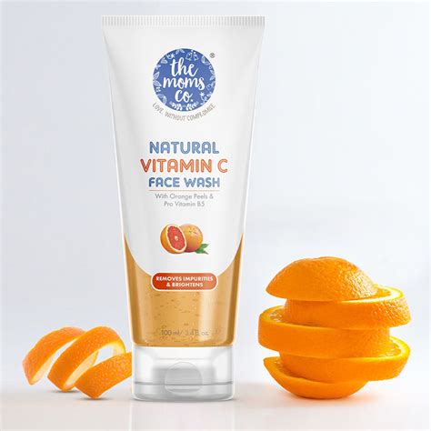 The Moms Co Natural Skin Brightening Vitamin C Face Wash For All Skin Type Buy The Moms Co