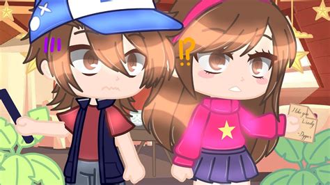 Gravity Falls 📖 Mabel Finds Out Dippers Crush 😳 Skit Gacha Club 💗 Youtube