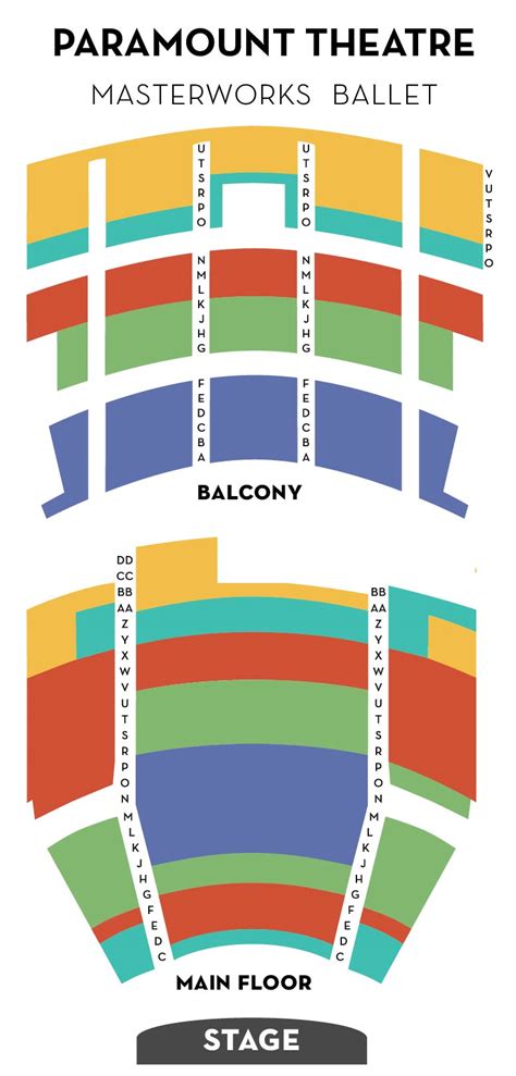 Paramount Theater Aurora Seating Chart