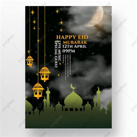 Moon Ramadan Islamic Poster Template Download On Pngtree