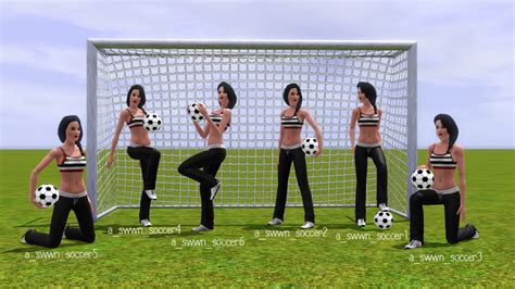 My Sims 3 Poses Soccer Poses By Georga Haq Hope Photography Sports