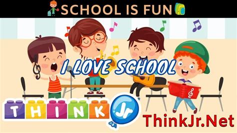 School Is Fun 🏫👦👧 Back To School Song For Kids Thinkjr Creations
