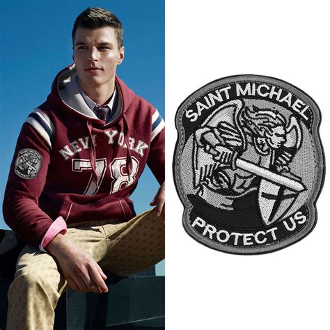 Buy Modern Saint St Michael Protect Us Tactical Usa Army Morale Velcro