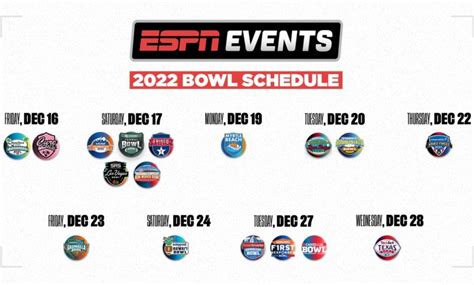 Espn Events Announces 20 Game Schedule For 2022 College Football Season
