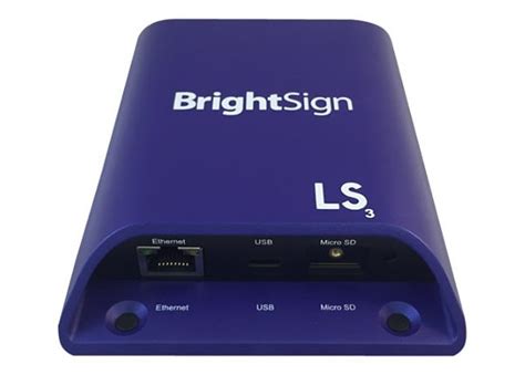 Brightsign Ls423 Digital Signage Player Ls423 Monitor Display