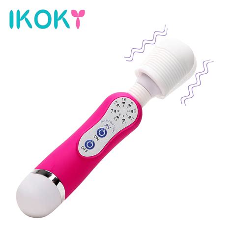 Ikoky Magic Vibrator Av Stick Wand Speed Sex Toys For Woman Clitoris Stimulator G Spot
