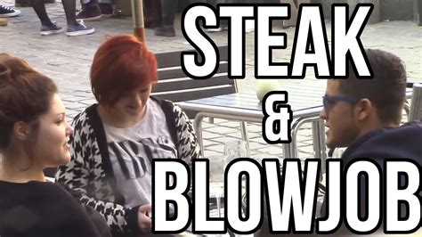 steak and blowjob day march 14th prank youtube