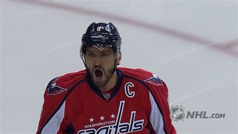 The vegas golden knights follow up tomorrow in their matchup against the montreal canadiens. Washington capitals nhl GIF on GIFER - by Mnelore