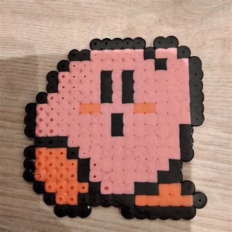 Kirby Pixel Artperler Beadsfusible Beads Etsy México