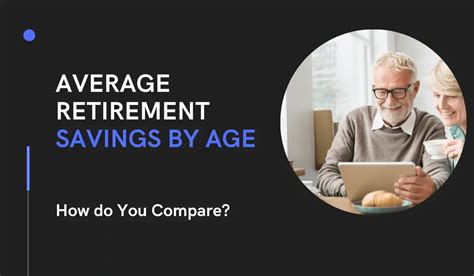Average Retirement Savings By Age How Do You Compare