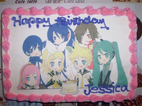 Vocaloid Birthday Cake By Rein N Boz On Deviantart