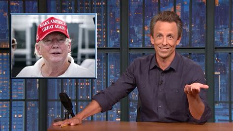Seth Meyers Roasts The Hell Out Of Trumps ‘face Melt Photo