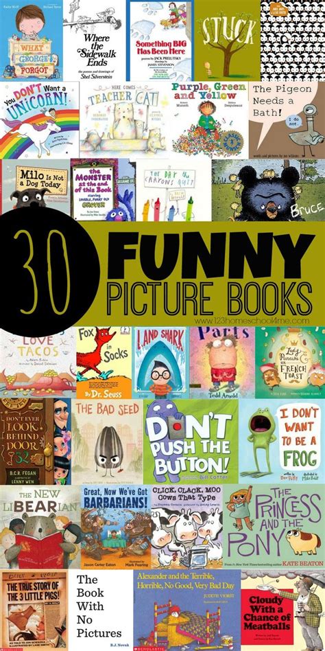 30 Funny Picture Books Funny Books For Kids Preschool Books