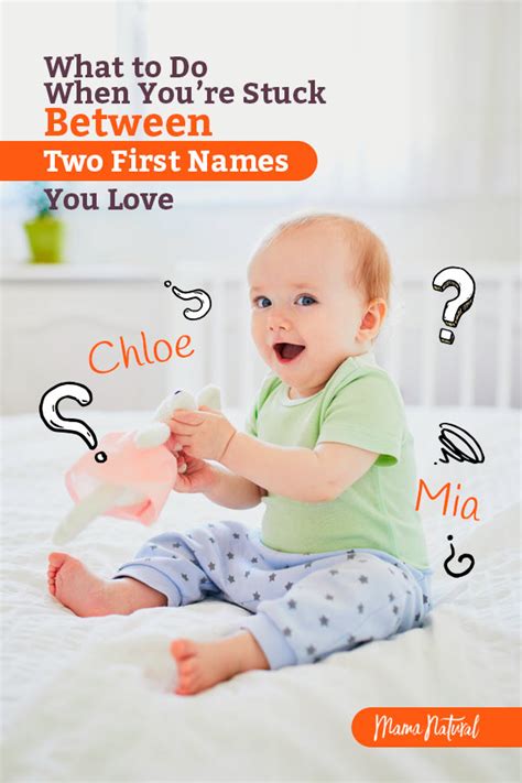 What To Do When Youre Stuck Between Two First Names You Love