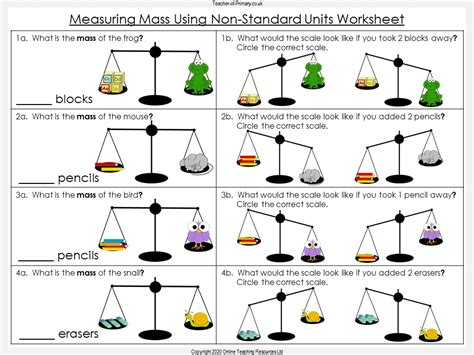 Measuring Using Non Standard Units