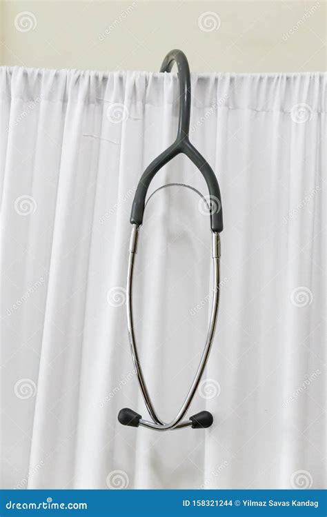 Stethoscope In Examination Room Stock Photo Image Of Icon Care