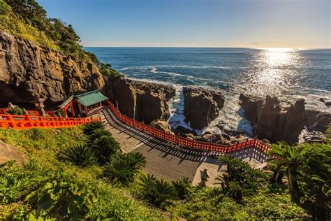 Visit Japan Udo Jingu Shrine Sits Along The Rugged Nichinan Coastline