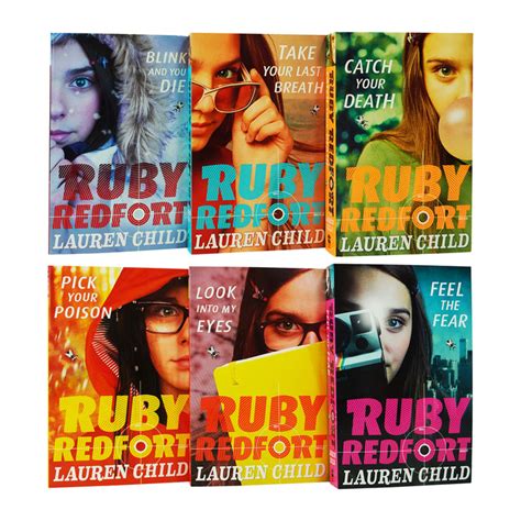Ruby Redfort Collection 6 Books Set By Lauren Child Ages 9 14 Pape