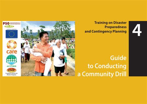 Training On Disaster Preparedness And Contingency Planning Vol 4