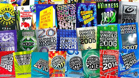 Guinness world records, known from its inception in 1955 until 1999 as the guinness book of records and in previous united states editions as the guinness book of world records. National Book Lovers Day: 10 page-turning record titles to ...