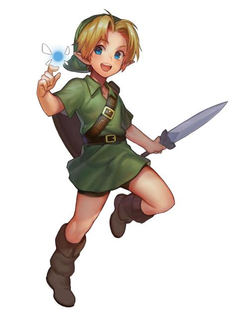 Young Link Hero Of Legend Link Pinterest