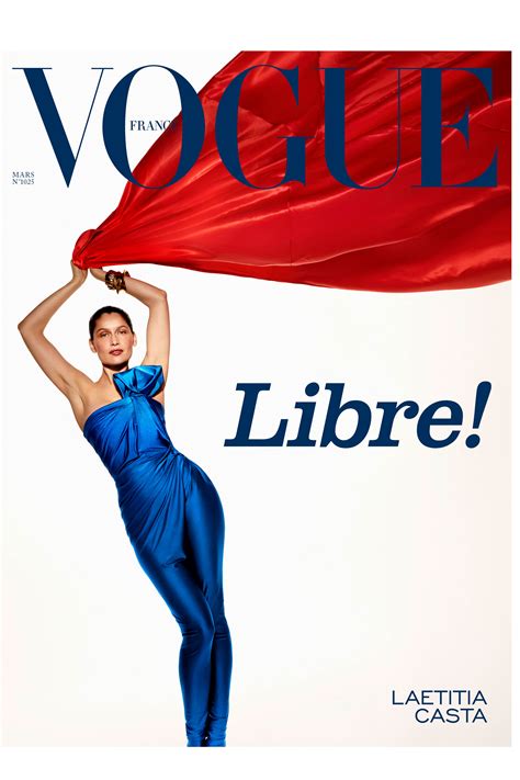 Laetitia Casta Covers The March Edition Of Vogue France Vogue France