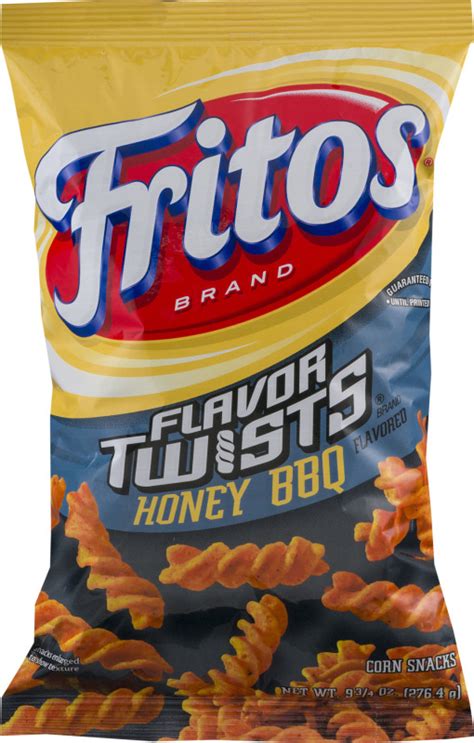 Fritos Flavor Twists Honey Bbq Corn Snacks Fritos28400240437