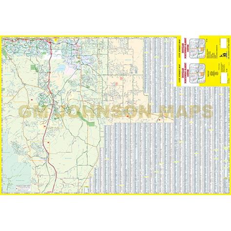 Douglas And Northwest Elbert Counties Colorado Regional Map Gm Johnson