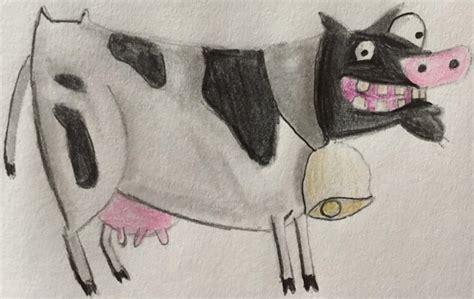 The Recurring Cow From Courage The Cowardly Dog By Captainedwardteague